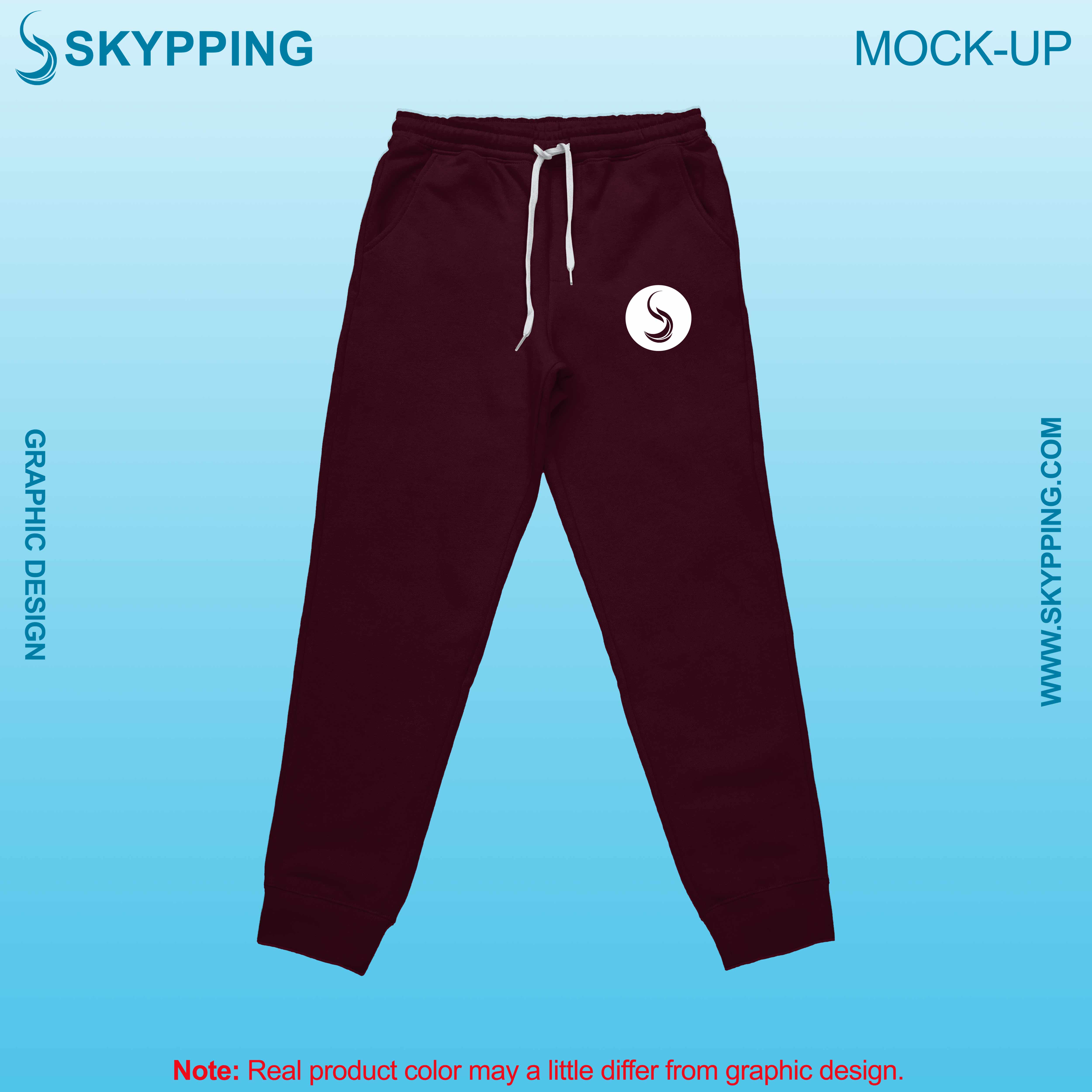 Sweatpant with Crossed Pocket and Ribbed Bottom